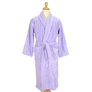 Bathrobe with shawl collar