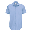Poplin Shirt Smart Short Sleeve / Men