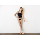 Tanga Tanga en coton extensible pour femme