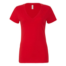 Women´s Jersey Deep V-Neck T-Shirt