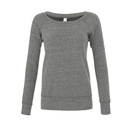 Women's Sponge Fleece Wide Neck Sweatshirt