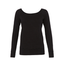Women's Sponge Fleece Wide Neck Sweatshirt
