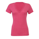 Women´s Triblend Deep V-Neck T-Shirt