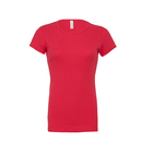 Sheer Rib Crew Neck T-Shirt
