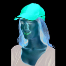 Cap White-Stripe