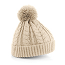 Cable Knit Snowstar Beanie