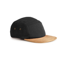 Suede Peak 5-Panel Cap