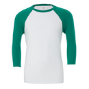 Unisex 3 / 4 Sleeve Baseball T-Shirt