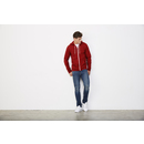 Unisex Zip-Up Poly-Cotton Fleece Hoodie