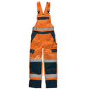 Industry Warnschutz Latzhose EN20471