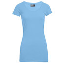 Women´s Slim Fit V-Neck-T Long