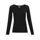 Mujeres Slim Fit-T manga larga mujer
