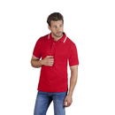 Men´s Polo Contrast Stripes