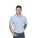 Chemise homme en popeline manches courtes