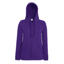 Lightweight Hooded Sweat Jacket Lady-Fit