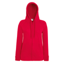 Lightweight Hooded Sweat Jacket Lady-Fit