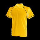 Mens Piped Performance Polo