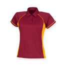 Ladies Piped Performance Polo