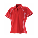 Ladies Piped Performance Polo