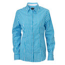 Ladies` Checked Blouse
