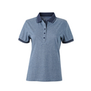 Ladies` Heather Polo