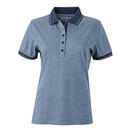 Ladies` Heather Polo