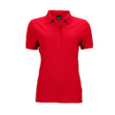 Ladies` Elastic Polo Piqué