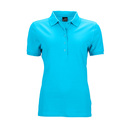 Ladies` Elastic Polo Piqué