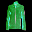 Chaqueta polar de punto para señora