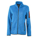 Ladies` Knitted Fleece Jacket