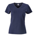 Ladies` Slim Fit V-T