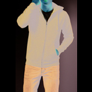 Klassic Hooded Zipped Jacket Superwash 60° Long Sleeve