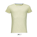 Men`s Round Neck Striped T-Shirt Miles