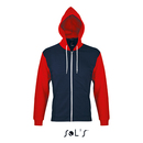 Hooded Zipped Jacket Silver