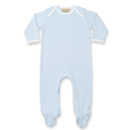 Contrast Long Sleeved Sleepsuit