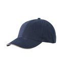 6 Panel Light brushed Sandwich Cap