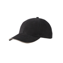 6 Panel Light brushed Sandwich Cap