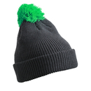 Pompon Hat with Brim