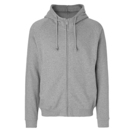 Unisex Hoodie with Hidden Zip