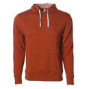 Pull unisexe à capuchon en tissu éponge français de poids moyen.