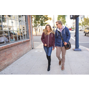 Unisex Sherpa Lined Zip Hooded Jacket