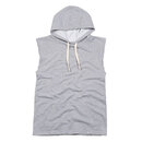 Sweat à capuche surdimensionné sans manches pour femme
