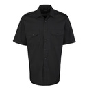 Camisa de piloto manga corta