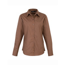 Ladies Poplin Long Sleeve Blouse