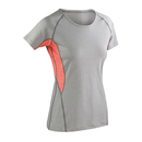 Fitness Womens Tech Panel Marl T-Shirt