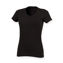 Ladies Feel Good Stretch V-Neck T