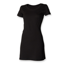 Robe chemise en tee-shirt