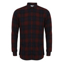 Men`s Brushed Check Casual Shirt