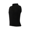 Kids` High Neck Crop Vest