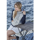 Ladies Two-Tone Hooded Sweatshirt
